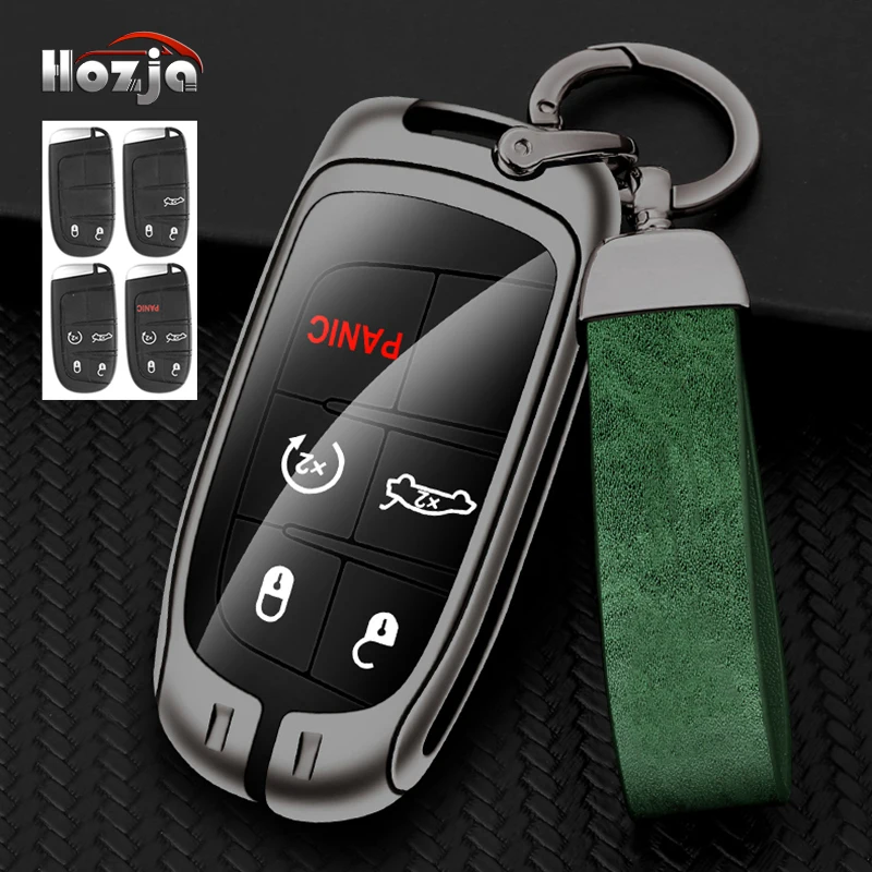 Alloy Dedicated Car Key Case Cover Protective Shell For Chrysler Pacifica Ypsilon Delta 200