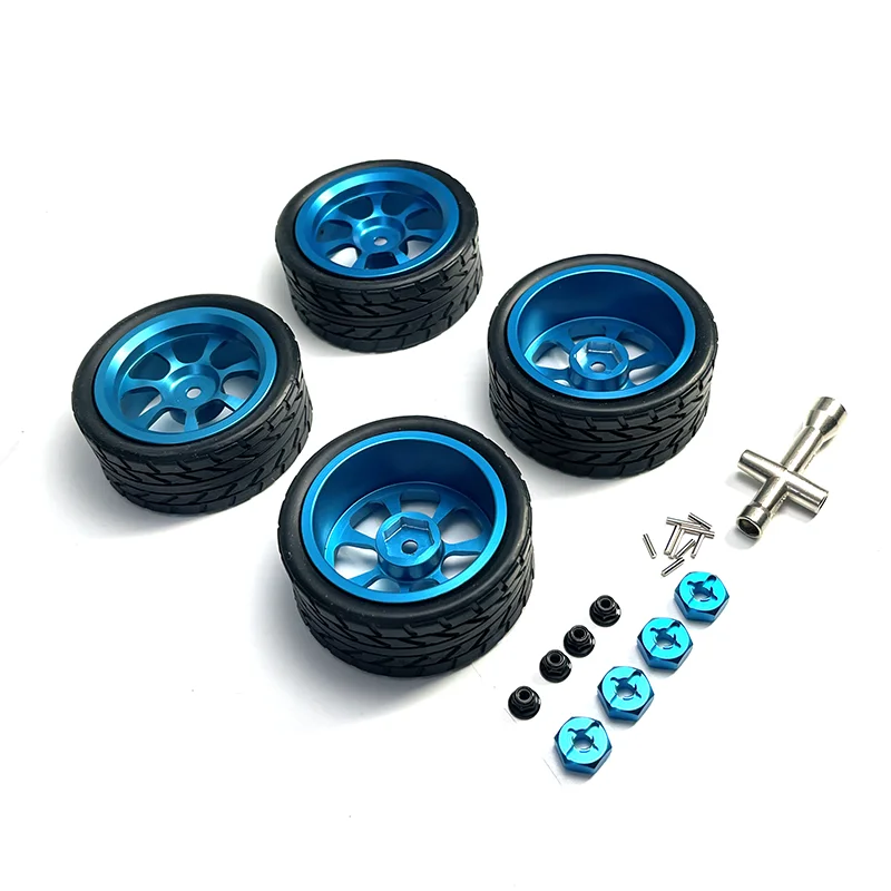 RC Car Metal Upgrade Rodas adequado para Wltoys 1 12 1 14 1 18 124016 rc-car-metal-upgrade-rodas-adequado-para-wltoys-1-12-1-14-1-18-124016