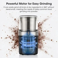 Coffee Grinder high-power Beans Grinder Machine  Detachable for cleaning household multifunctional Blender For Kitchen Cafe 2