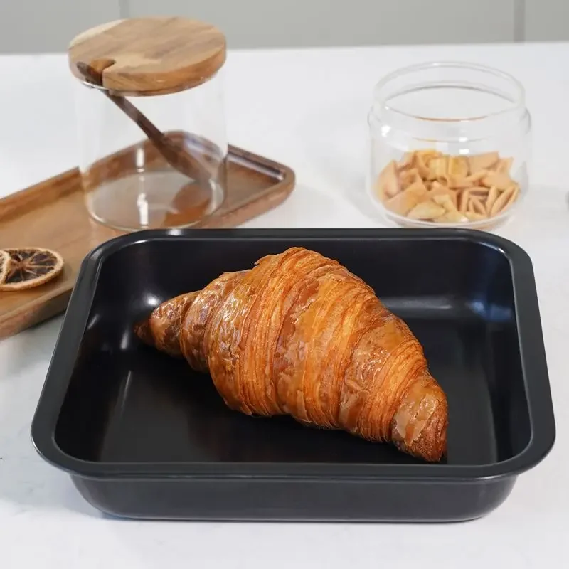 Carbon Steel Nonstick Roasting & Baking Pan – Loaf, Bread, Cake Tray 1