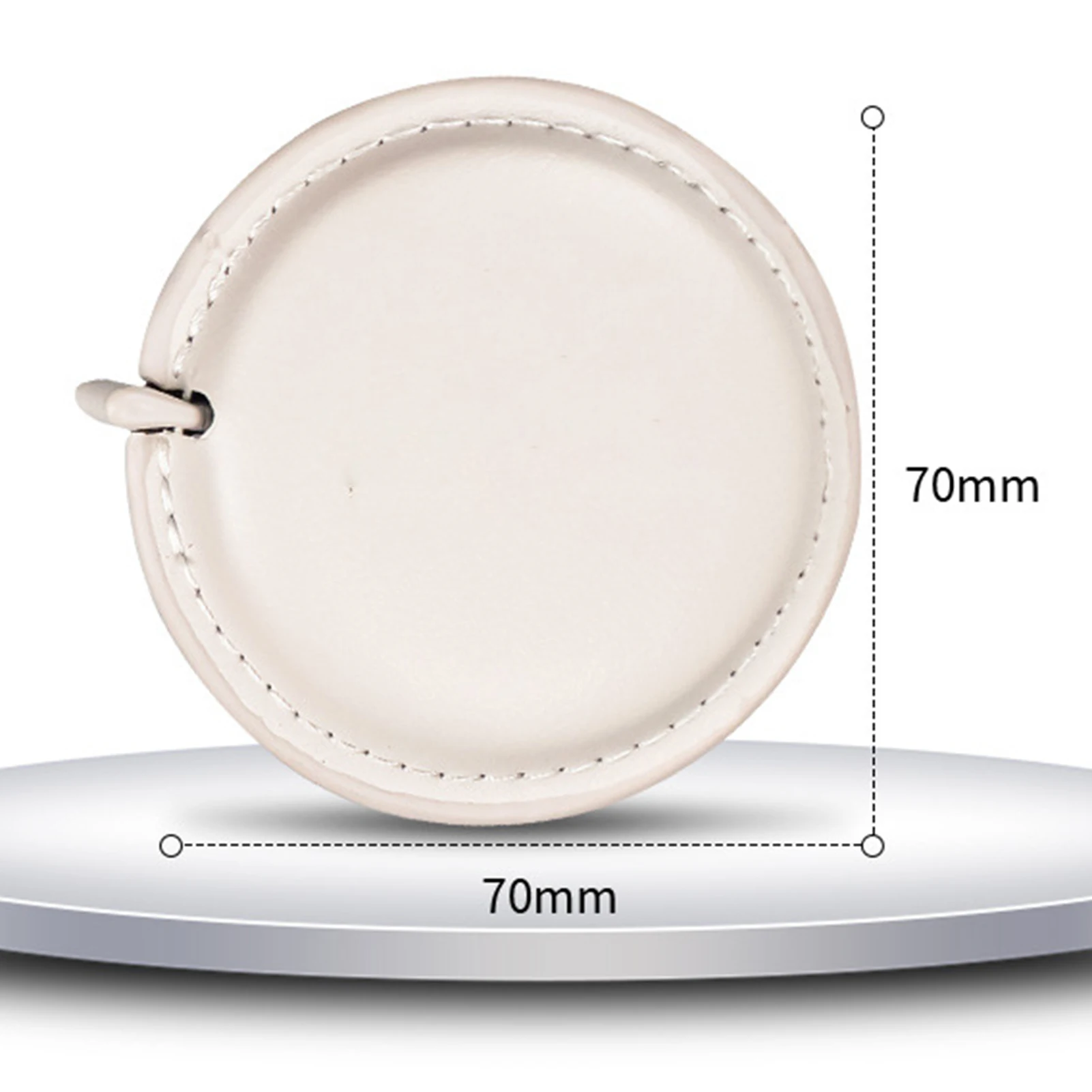 1.5m Soft Tape Measure Scale Body Sewing Flexible Tailor Ruler Centimeter Inch Portable Retractable Self-Lock Measuring Tape