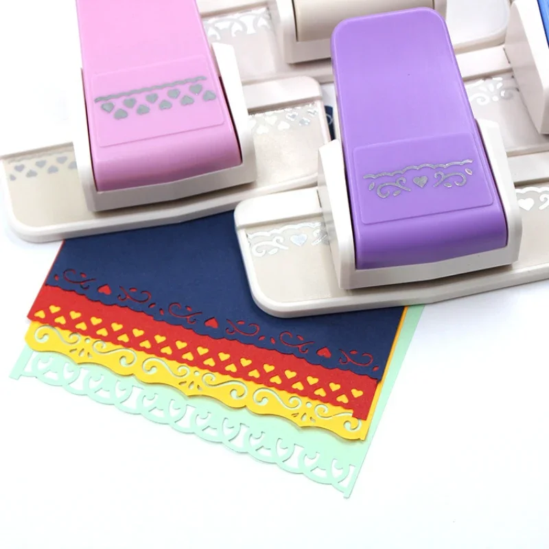 Cardboard Flower Design Embossing Punch for DIY Greeting Cards