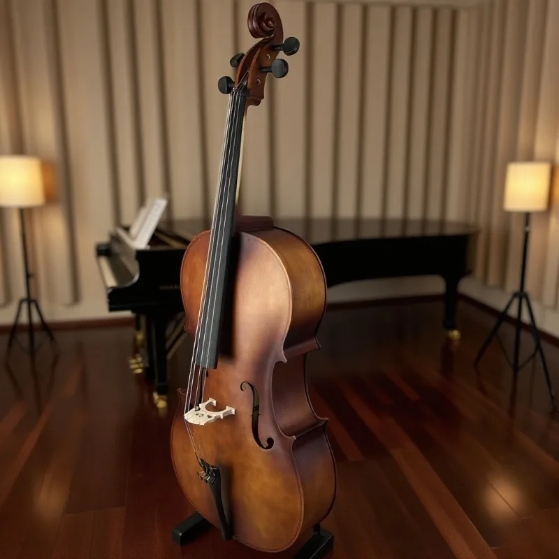 Matte Basswood Student Cello 1