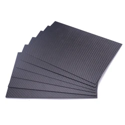 Premium Carbon Fiber Sheet - Multiple Thickness Options, High - Strength Composite Material (400X200x4.00mm)