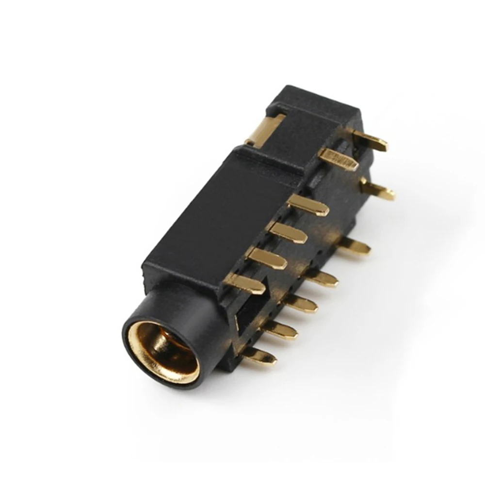 12 Pins 4.4mm 5 Pole Stereo Earphone Balanced Female Plug Audio Jack_OFSS