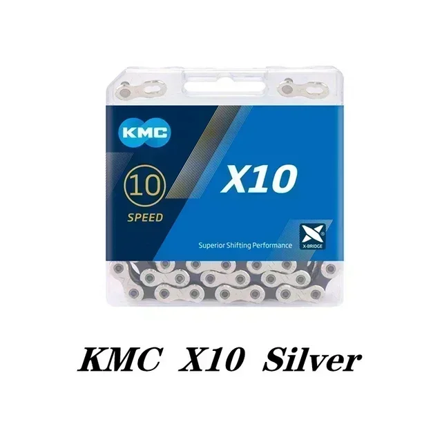 Bicycle chain bicycle chains KMC Aurora bicycle chain X10 X11 X12 MTB chains 11S 12S 10S road MTB bike current mountain bikes Curren Shimano SRAM parts