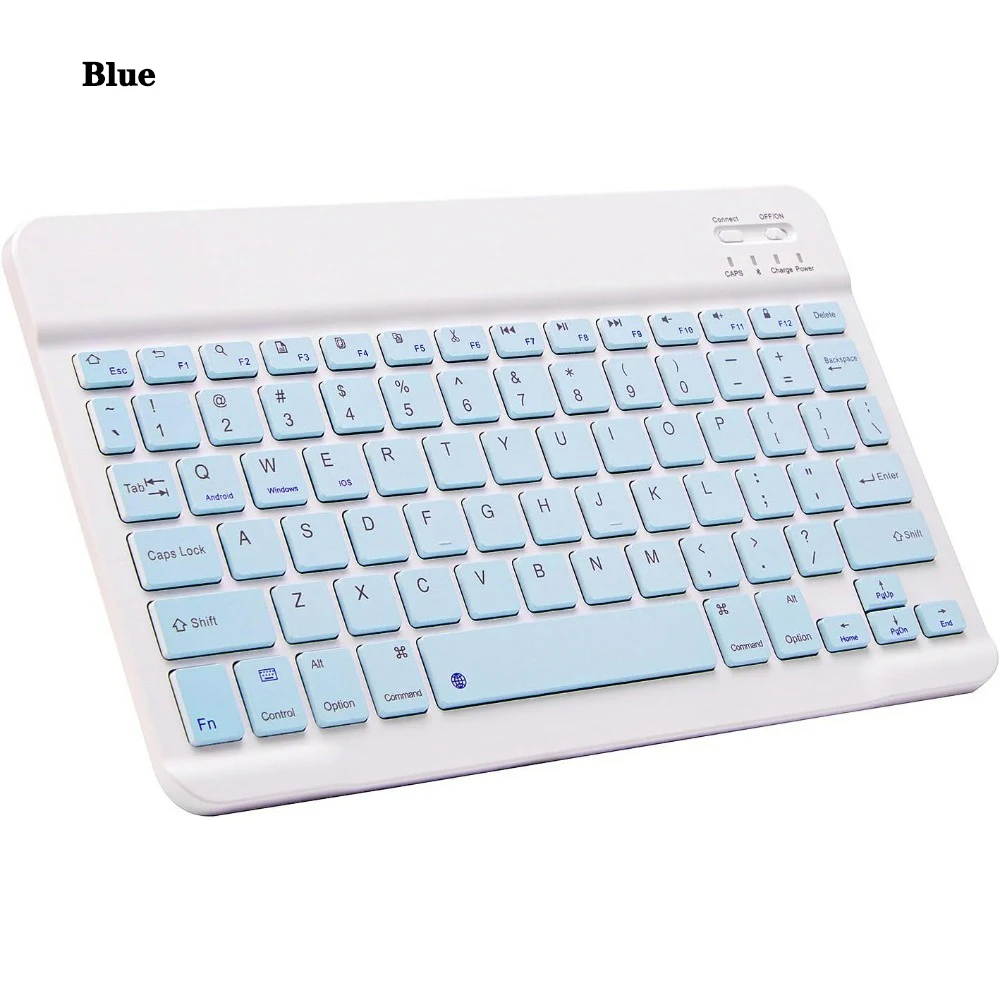 Compact 10-Inch Wireless Bluetooth Keyboard and Mouse Set for Tablets and Smartphones