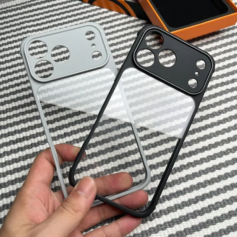 Simple Transparent Acrylic Phone Case Cover and Bumper