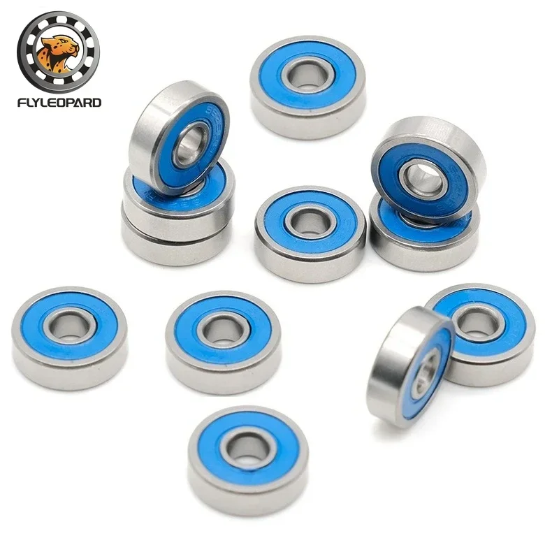 5 개/몫 686 2RS 6x13x5mm 고품질 소형 볼 베어링 686RS ABEC7 6*13*5 블루 씰 모델 베어링 RC 베어링