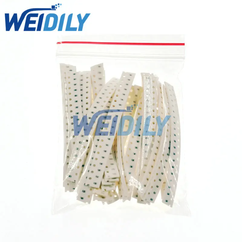 0603 SMD Capacitor Assorted Kit 720pcs 1pF~10uF smd capacitor