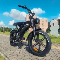 Vélo Électrique 2026 en Stock – Fatbike Électrique Tout-Terrain Pas Cher (UE) – Vélo Électrique 20 Pouces à Pneus Larges – Moto Électrique – Direct Usine 3