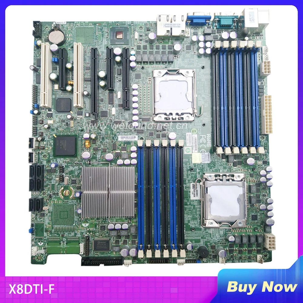 Scheda Madre Desktop Pc Per Scheda Di Sistema Supermicro X8Dti-F X58 Lga1366