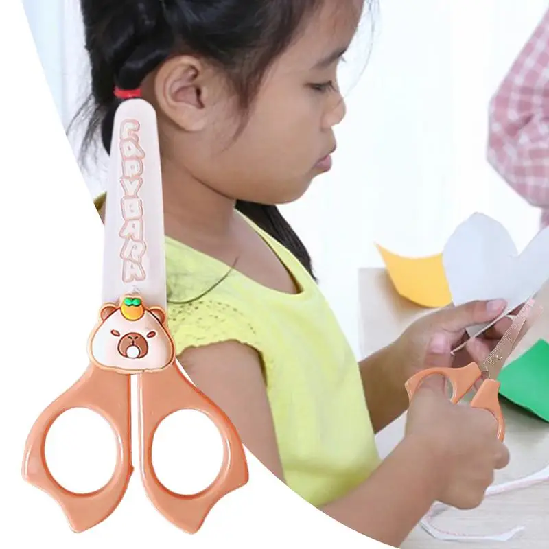 Cute Capybara Safety Scissors for Kids
