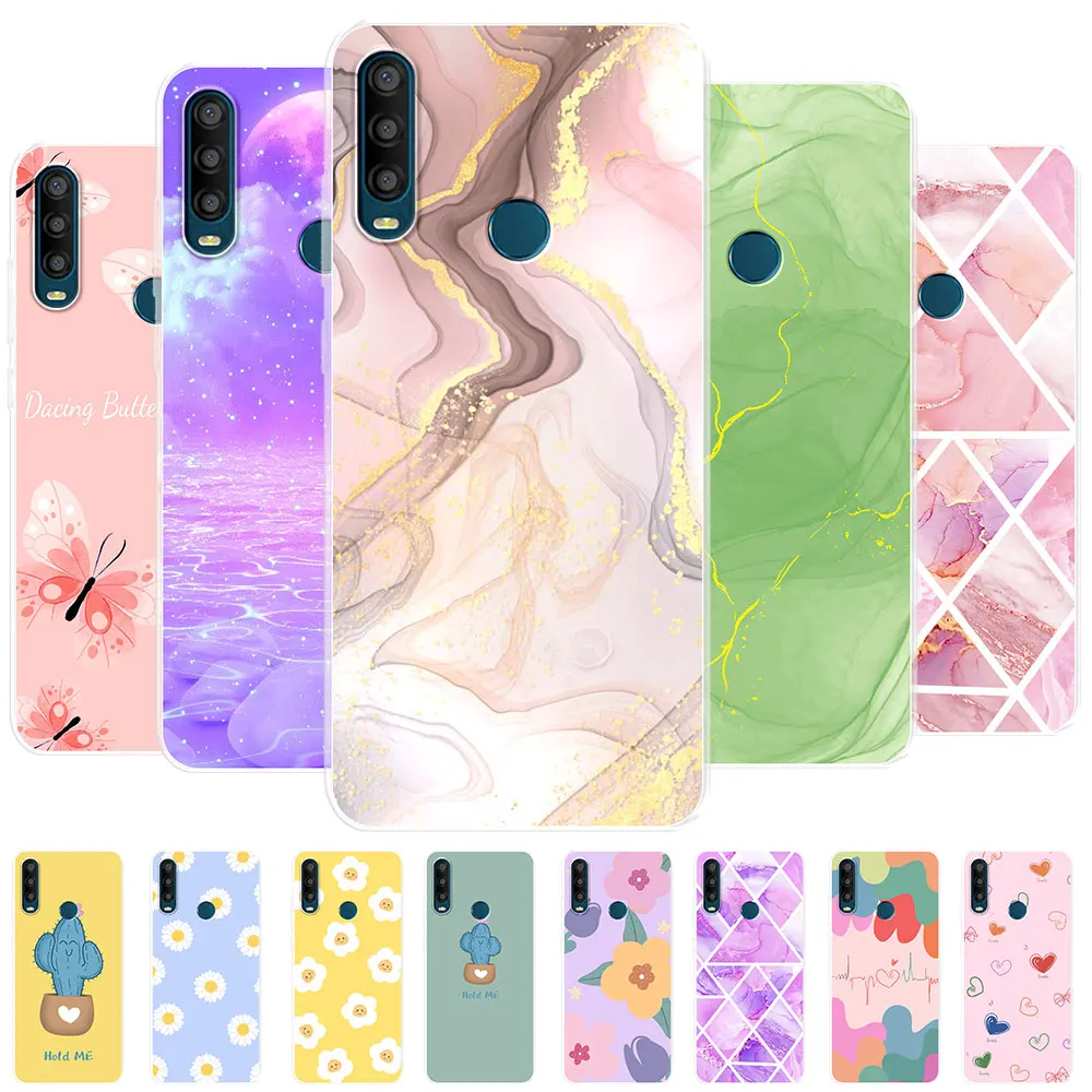 Per Alcatel 1Se 2020 Custodia Morbida In Silicone Cover Posteriore Per Alcatel 1Se 2020 Funda Coque Per Alcatel 1Se 2020 Clear Bumper Shell