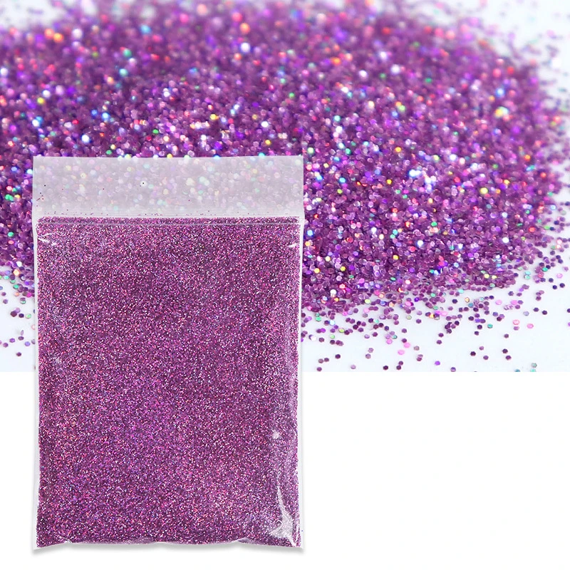 Holographic Fine Glitter Powder for DIY Crafting and Resin Art - 10g Gold & Silver Laser Sparkle