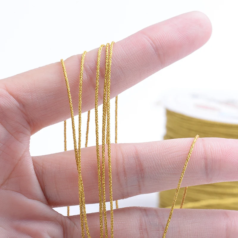 Polyester Jewelry Making String  Waxed Polyester Thread Crafts - 0.8mm 45m  Waxed - Aliexpress