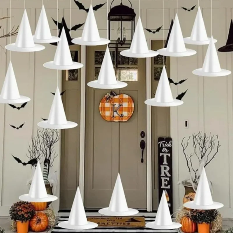 Halloween Mysterious Witch Hat Dark Mage Cap Men Women Lightweight Wizard Hat Festival Gathering Magician Cap Cosplay Costumes