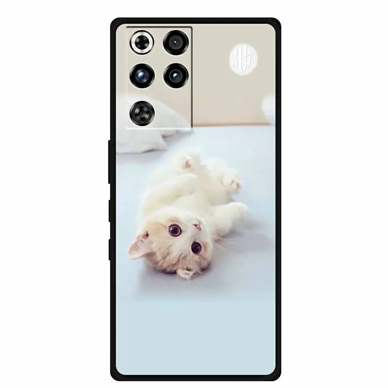 Sleek Black Silicone TPU Phone Case - Durable and Soft Back Cover