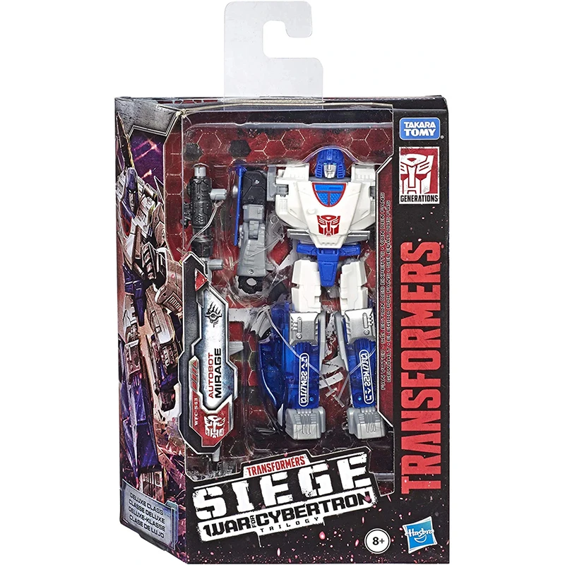 Transformers War for Cybertron Deluxe Wfc-S43 Autobot Mirage - Hasbro