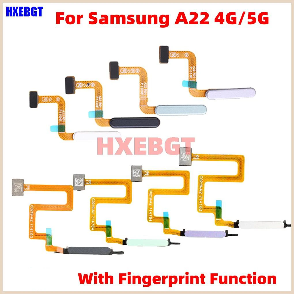 

Для Samsung Galaxy A22 4G/телефон с идентификацией по отпечатку пальца Touch ID сенсор Главная кнопка гибкий кабель запасные части