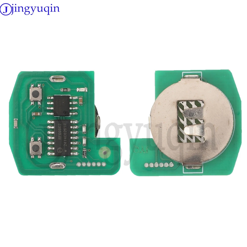 jingyuqin RK940EUT 433MHz FSK ID48 Chip Remote Car Key For Chevrolet Aveo Daewoo Spark Matiz 2 Buttons Key Control Fob