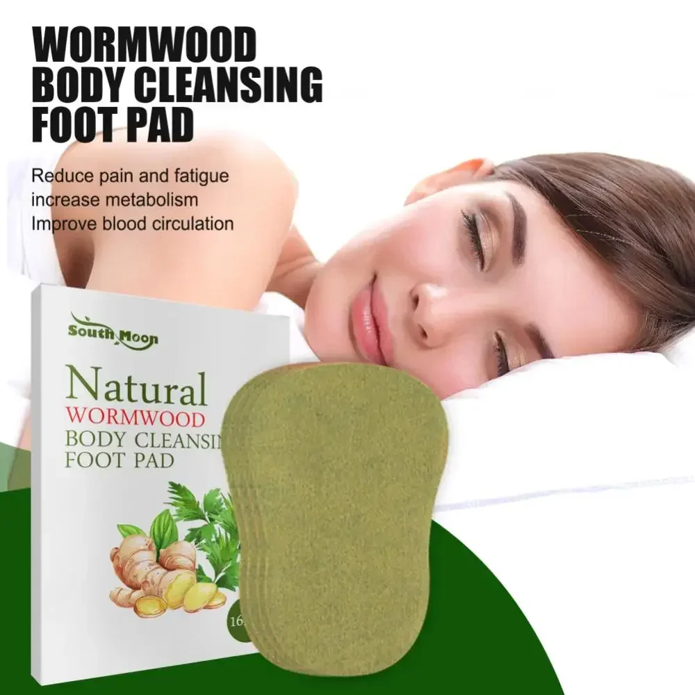 Foot Detox Patches Wormwood Pads Stress Relief Sleeping