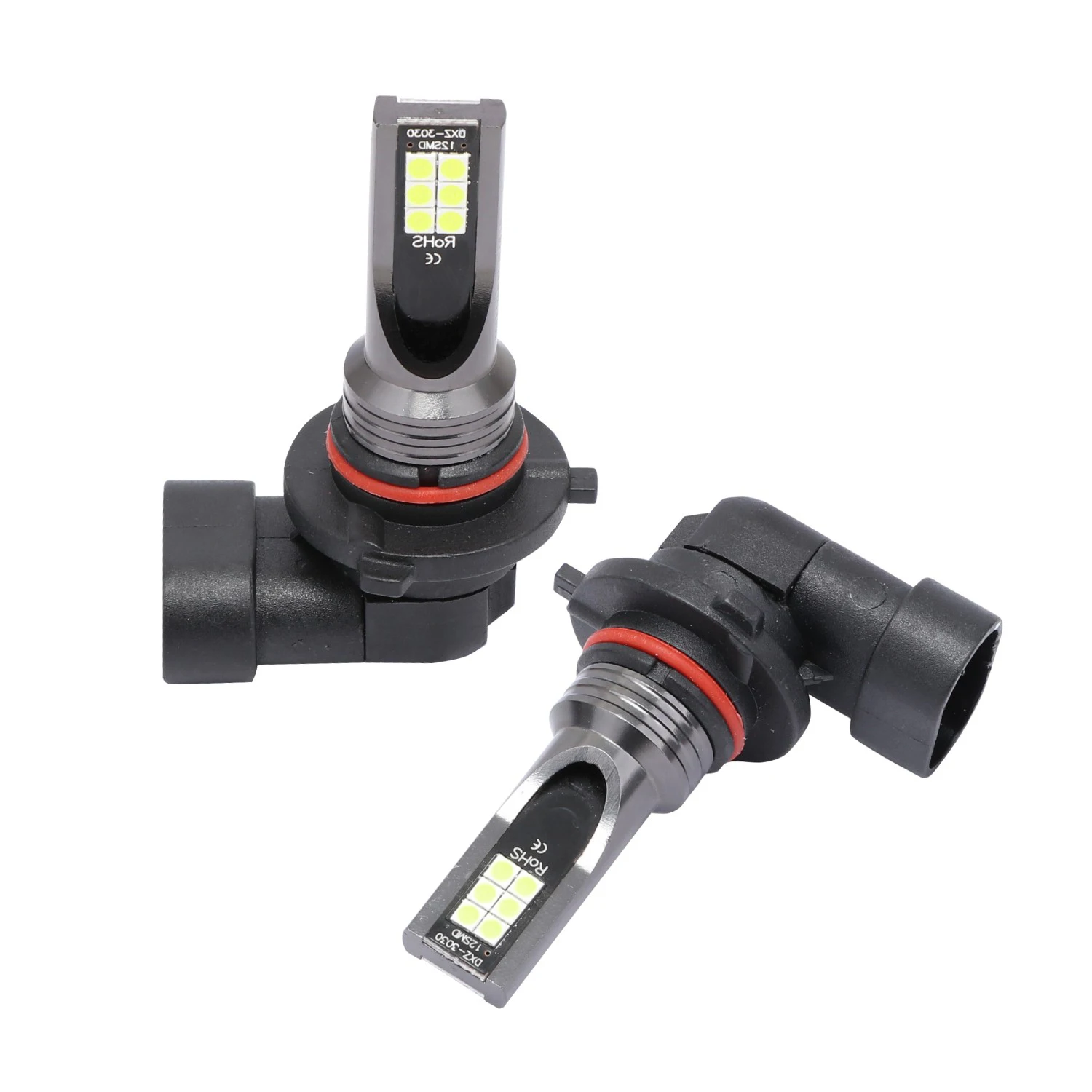9005 HB3 9006 HB4 H8 H9 H1 H3 Led H11 Car 3030 LED Fog Headlight Bulbs 6000K White Auto Fog Lamp Day Running Light 2Pcs