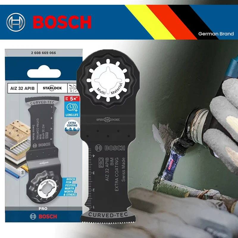Bosch Starlock Holzschneideblatt EXPERT-Serie Sägeblätter Professionelles Zubehör
