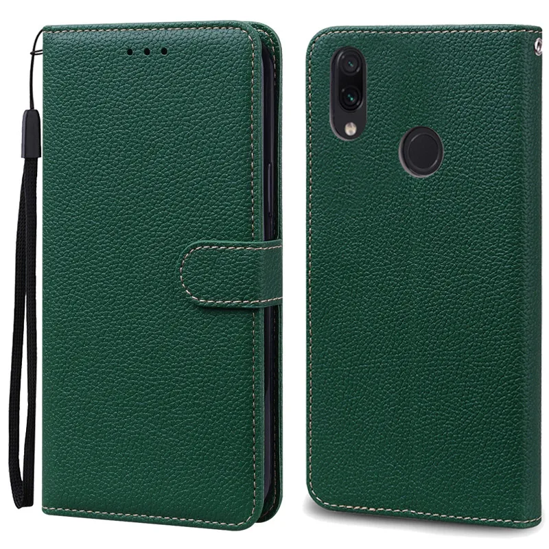 Leather Wallet Flip Case - Protective Cover