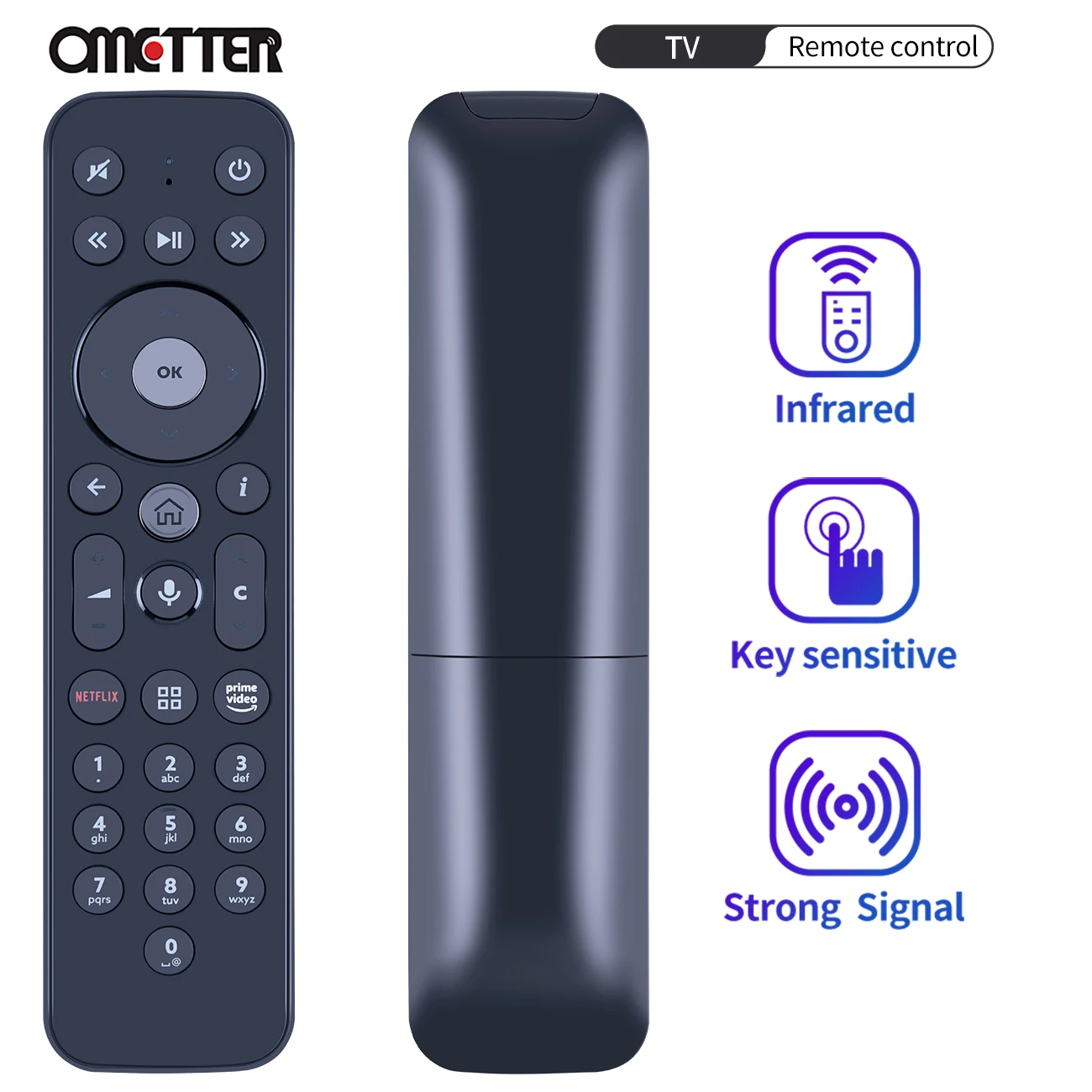 

New VOICE Remote Control for Tech4home Lda TV T4HU2052/31K Main L1 T LIMA M1 NOS