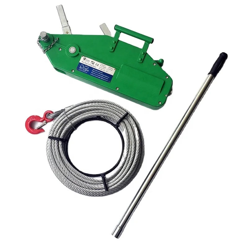 Fune Metallica Tirfor 0.8Ton 3.2Ton 1.6Ton 5.4Ton Con Certificato Ce Gs Kawasaki Tirfor Hoist