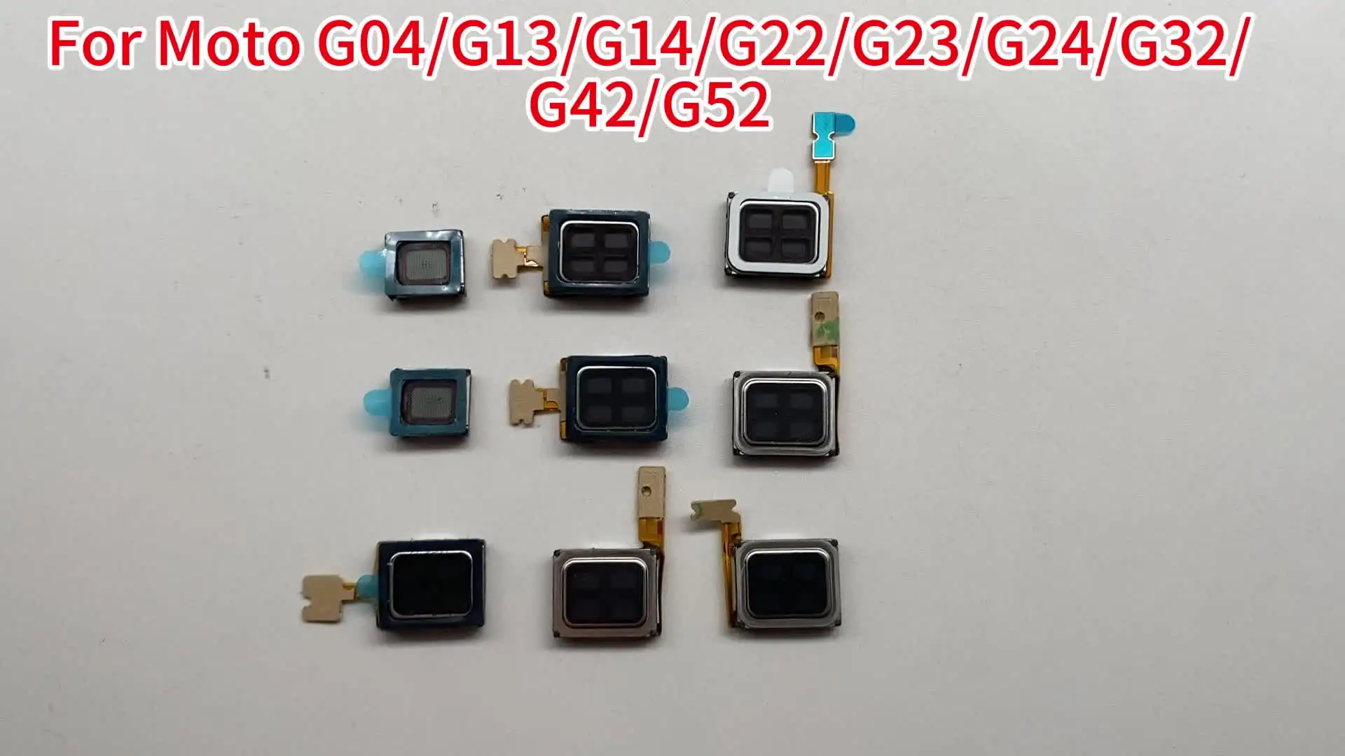 60 шт. новый для Moto G04 G13 G14 G22 G23 G24 G32 G42 G52 G53 G54 G62 G71 G73 G82 Наушник Звук Верхний динамик