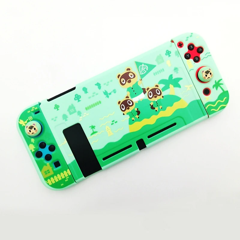 

For Animal Crossing Nintendo Switch Protective Shell Hard Case Cover Shell JoyCon Controller Case For Nintendo Switch Accessorie