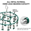 Stainless Steel Clothes Drying Hanger Windproof Clothing Rack Clips Sock Towel Bra Laundry Airer Hanger Underwear Socks Holder 3