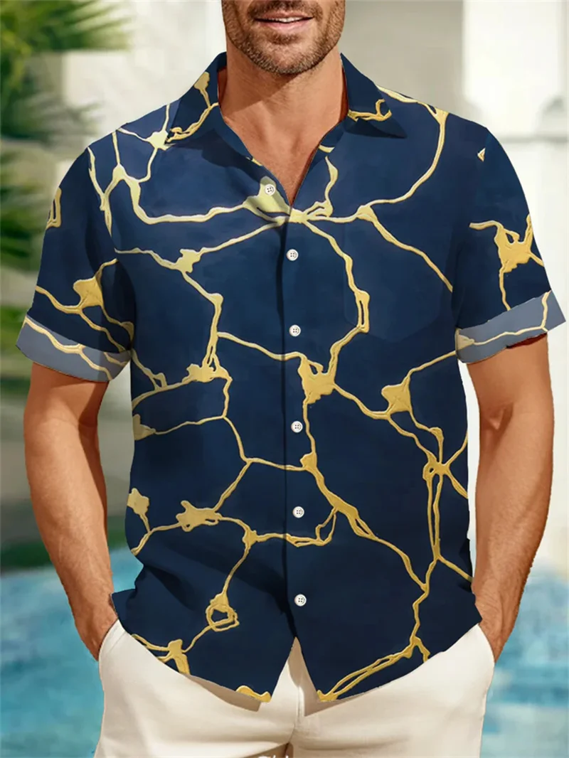 Camisas Casuales Para Hombre Camisa Hawaiana Para Hombre 2025