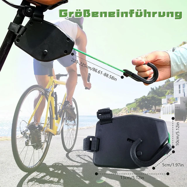 Bike Self-Retracting Tow System Durable Biking Towing Tool Bike