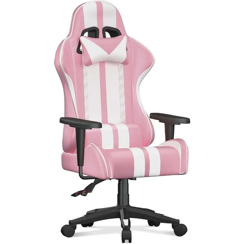 

Office Chair Cover Gaming Chair Office Chair Reclining High Back Leather Adjustable Swivel Rolling Ergonomic Video Game Chairs