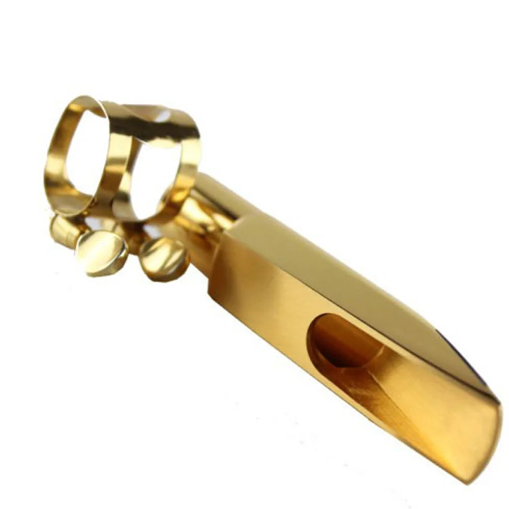 

New Mouthpiece Saxophone Mouthpiece 1pc Mouthpiece About 4 *4*10cm Brass Gold Lightweight Mini Size Mouthpiece