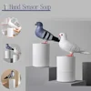 Touchless Smart Sensing Automatic Electric Battery Soap Dispenser Pigeon model Design foam wash hands machine Hotel Bathroom Use 3