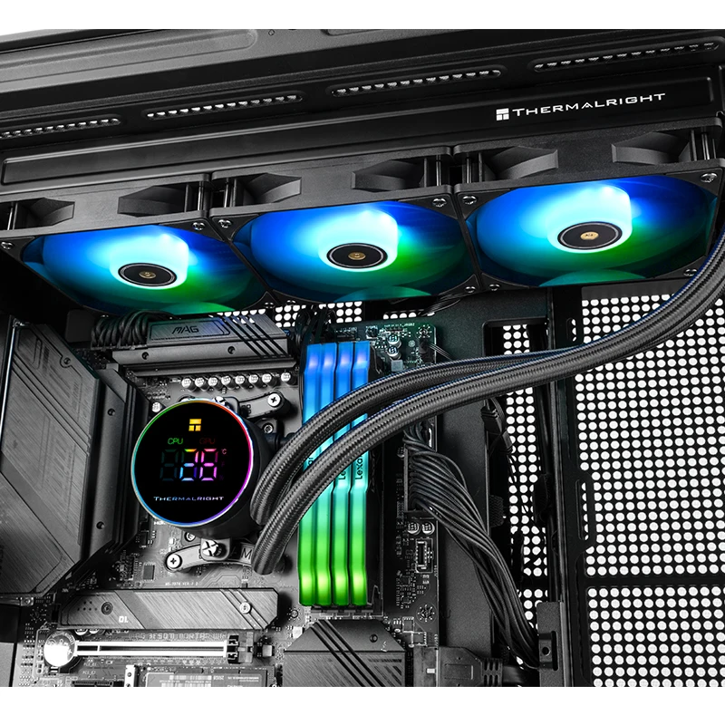 THERMALRIGHT FROZEN MAGIC 360 DIGITAL ARGB All In One Water Cooling Radiator, Removable Magnetic Cold Head LGA1851 LGA1700 AM5 - Image 6