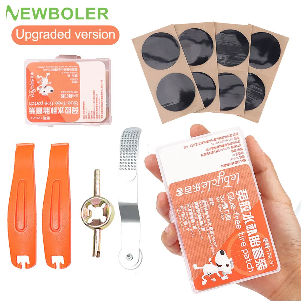 Rubber Cycling Repair Tools Accessorie Rubber Patch Repair Kit Bikes