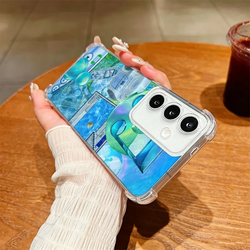 Frutiger Aero Aqua Nostalgia Phone Case