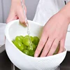 1pc - Plastic Drain Basket Filter, Rice Bowl, Drain Basket, Fruit Bowl, Laundry Basket, Handle, Home Kitchen Organizer 2