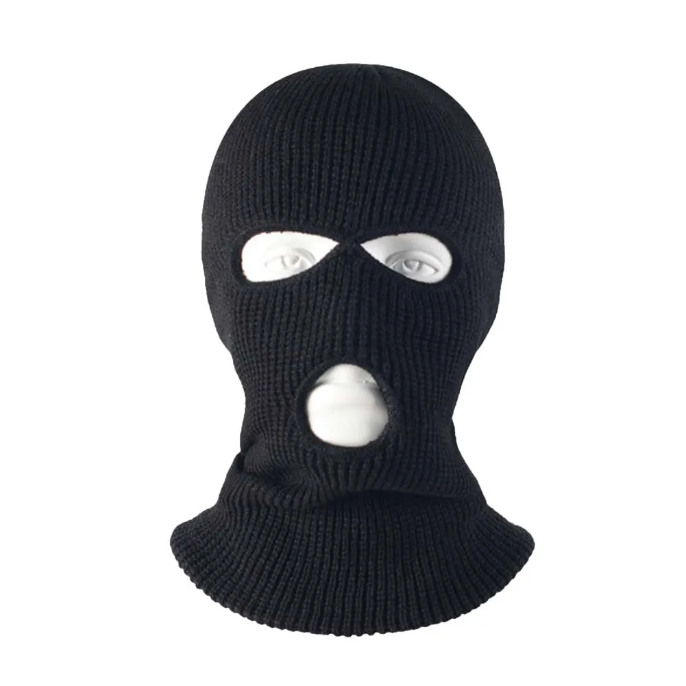 Universal Car Seat Headrest Cover Balaclava 3Hole Full Cover Halloween Christmas Funny Car Decoration For Tesla BMW Benz Nissan