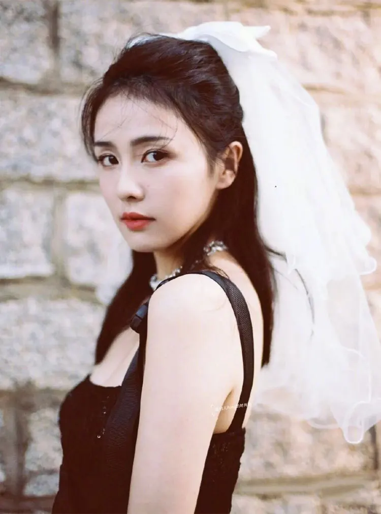Short Small Head Yarn Veil Bow Fluffy Yarn Bride Wedding hair accessories bridal veil