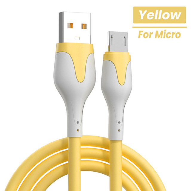 USB Type C Cable Wire For Samsung S20 Xiaomi mi 11T Pro Phone Cable Micro USB Cables Fast Charging QC3.0 Type-C USB C Cable