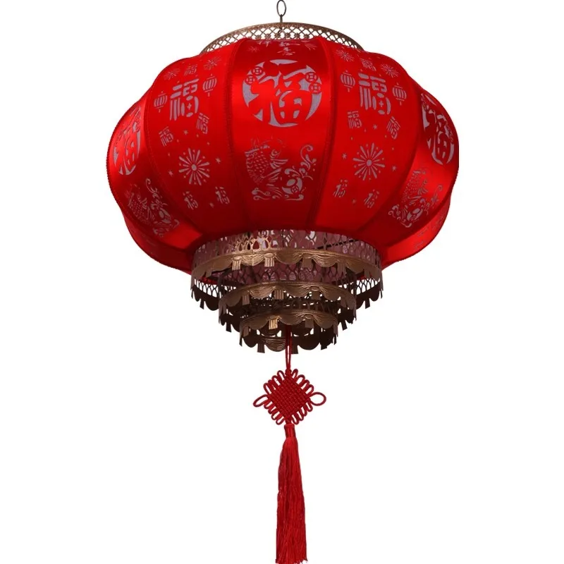 

23 Year New Rotating Lantern Laser Acrylic Walking Horse Lantern Spring Festival New Year Decoration Imitation Sheepskin Lantern
