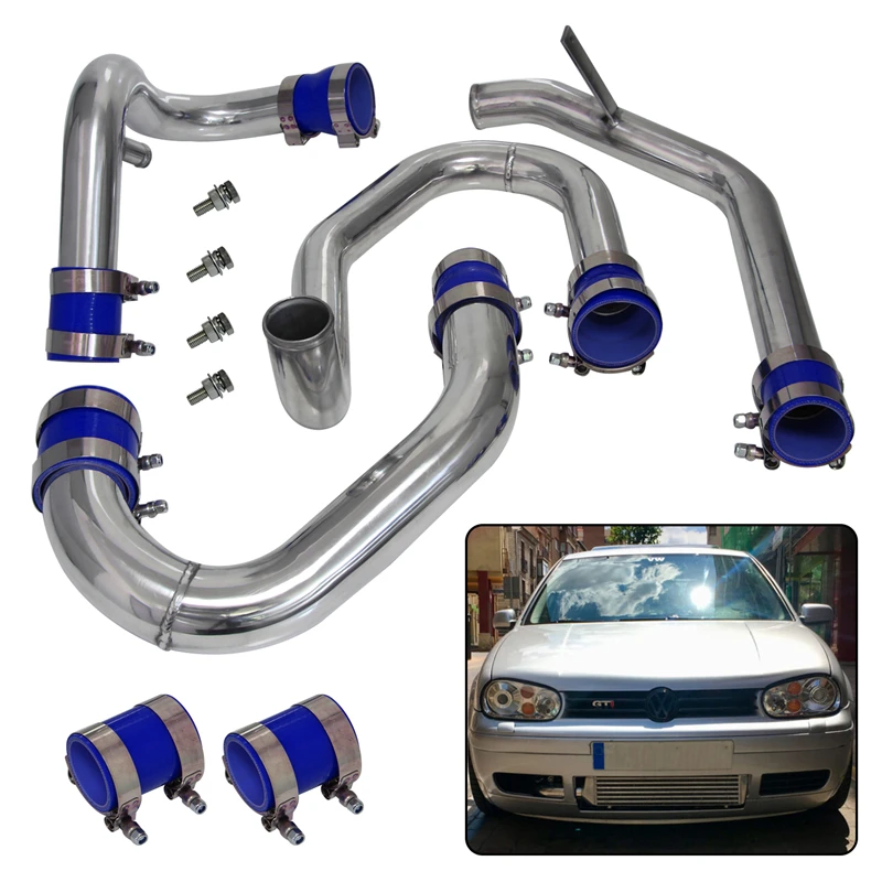 Upgrade Front Mount Intercooler Piping Fits For Vw Jetta Golf Mk4 1.8l