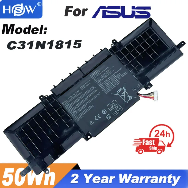 

Новый оригинальный аккумулятор C31N1815 для ASUS Zenbook 13 UX333 UX333F UX333FN UX333FA C31N1815, новый оригинальный аккумулятор для ASUS Zenbook 13