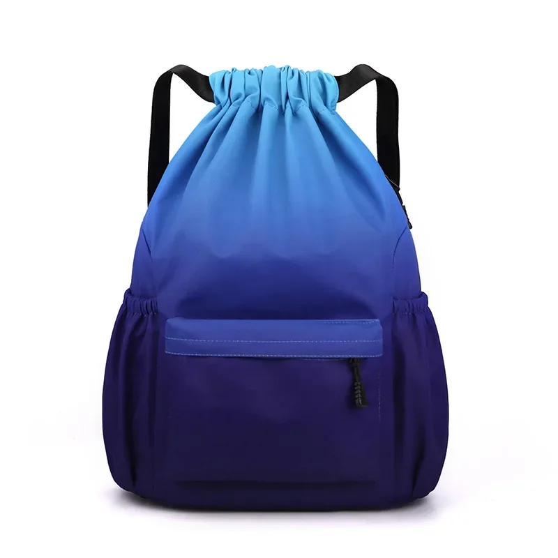 Basketball Bag Bundle Pocket Draw Rope Bag Men's and Women's Travel Sports Shoulders LOGO Fitness Bag Training Backpack Bag 4